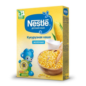 Каша молочная Nestle(Россия) Кукурузная, 6m+, 220 гр