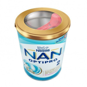 Заменитель грудного молока Nestle NAN 2 OPTIPRO, молочная смесь, 6m+, 400 гр