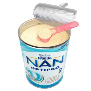 Заменитель грудного молока Nestle NAN 2 OPTIPRO, молочная смесь, 6m+, 400 гр