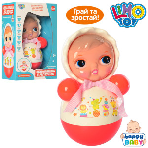 Неваляшка Limo toy HB 0005, со звуком, 26,5см