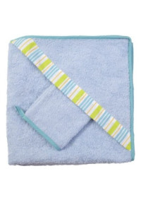 Набор для купания Nino: полотенце - уголок и рукавичка