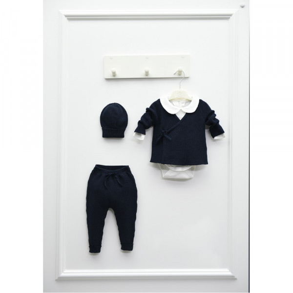 Комплект детской одежды NipperLand 6823, тонкая вязка, для девочки, 4 элемента