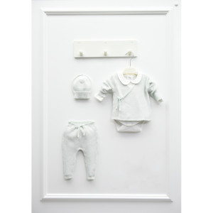 Комплект детской одежды NipperLand 6823, тонкая вязка, для девочки, 4 элемента