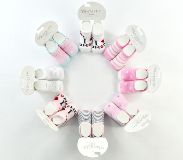 Носки для новорожденных FB, девочка, 0-3м