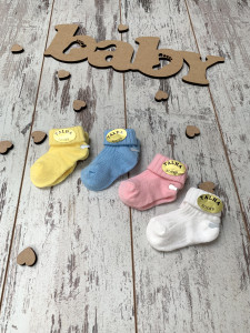 Носки детские Talha 125, хлопок, для новорожденных, 0-6м