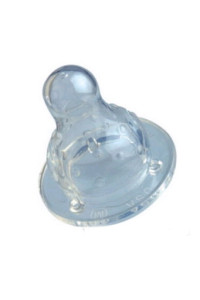 Соска антиколиковая Nuby Медленный поток, силикон, 0m+, для бутылочек со стандартным горлышком, 2 шт.