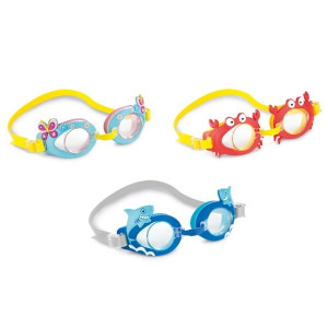 Очки для плавания и ныряния Intex 55610 Fun Goggles, с 3-х лет