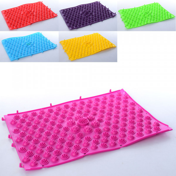 Коврик MS 1952-1, массажный, пазл, 39 х 27 см