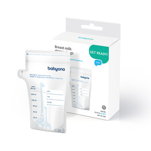 Пакеты BabyOno для хранения грудного молока, 180 мл, 30 шт