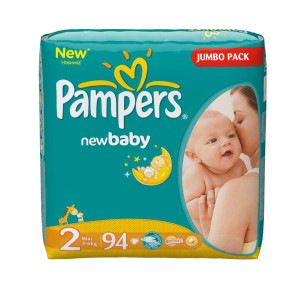 Подгузники Pampers New Baby №2 (4-8кг) 94шт.