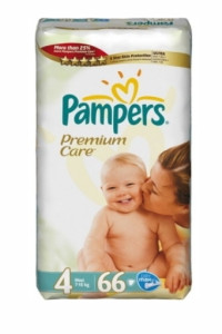Подгузники Pampers Premium Care maxi №4 (7-18кг) 66шт.