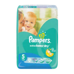Подгузники Pampers Active Baby Dry №5  (11-25 кг), 16 шт.