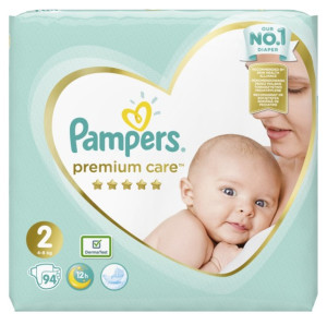 Подгузники Pampers Premium Care №2 (4-8кг) 94шт.