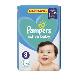 Подгузники Pampers Active Baby №3 (6-10кг) 70шт.