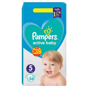 Подгузники Pampers Active Baby №5 (11-16кг) 54шт.