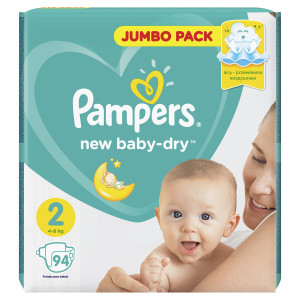 Подгузники Pampers New Baby №2 (4-8кг) 94шт.