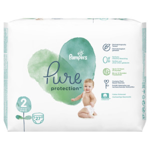Подгузники Pampers Pure №2 (4-8кг) 27шт.