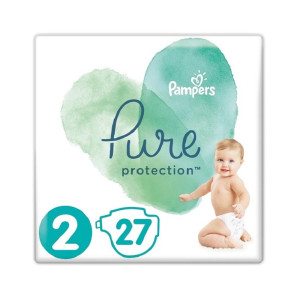 Подгузники Pampers Pure №2 (4-8кг) 27шт.