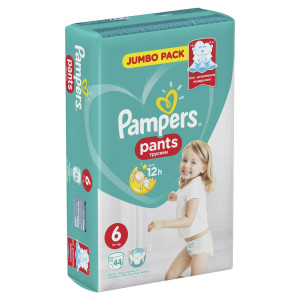 Трусики Pampers Active & Pants №6 (15кг+), 44шт.
