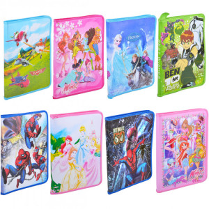 Папка на молнии А4 "Мультфильмы"