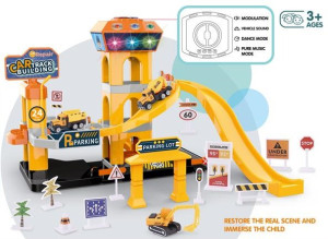 Парковка Engineering Строительная техника, с машинками, свет/звук