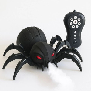 Паук на радиоуправлении Spider Spray, звук/свет, выпускает пар