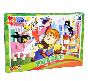 Пазлы детские LEO Maxi Сказки 22310-22319, 138 деталей, 48х33см