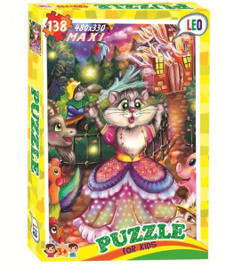 Пазлы детские LEO Maxi Сказки 22310-22319, 138 деталей, 48х33см