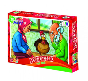 Пазлы детские LEO Maxi Сказки 22310-22319, 138 деталей, 48х33см