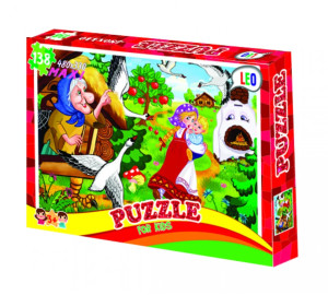 Пазлы детские LEO Maxi Сказки 22310-22319, 138 деталей, 48х33см