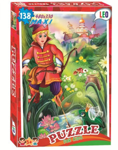 Пазлы детские LEO Maxi Сказки 22310-22319, 138 деталей, 48х33см