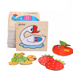 Пазлы деревянные, рамка-вкладыш