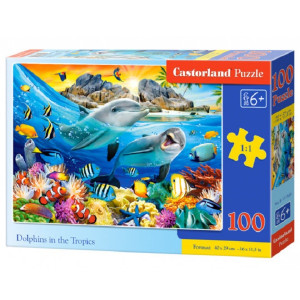Пазлы детские Castorland, 40х29 см, 100 элементов
