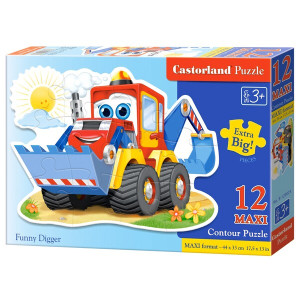Пазлы детские Castorland Maxi, 47х33 см, 12 элементов