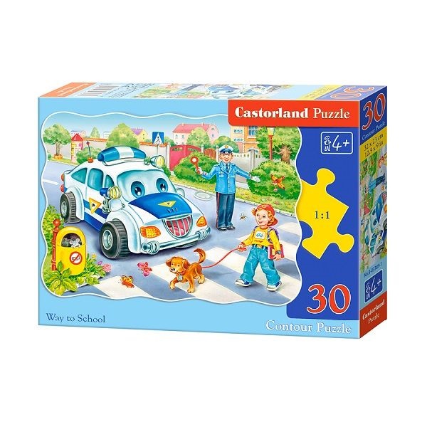 Пазлы детские Castorland Midi, 32х23 см, 30 элементов