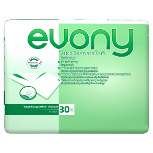 Одноразовые пеленки Evony, 60х90см, 30шт