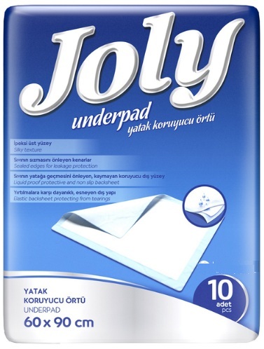 Одноразовые пеленки Joly, 60х90см, 10шт