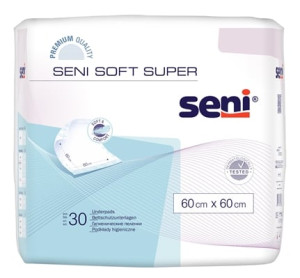 Одноразовые пеленки Seni Soft Super (60х60 см), 4 капли, 1шт.