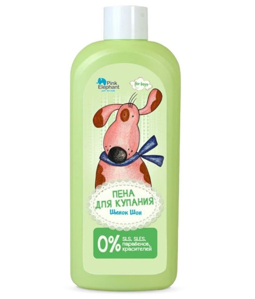 Пена для купания Pink Elephant Щенок Шон, 500мл