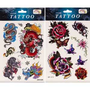 Татуировка переводная Tattoo GW, на тело