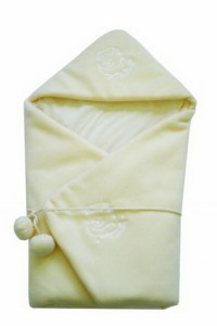 Конверт - одеяло для новорожденного Piccolino, на завязках, с капюшоном, конверт на выписку из роддома