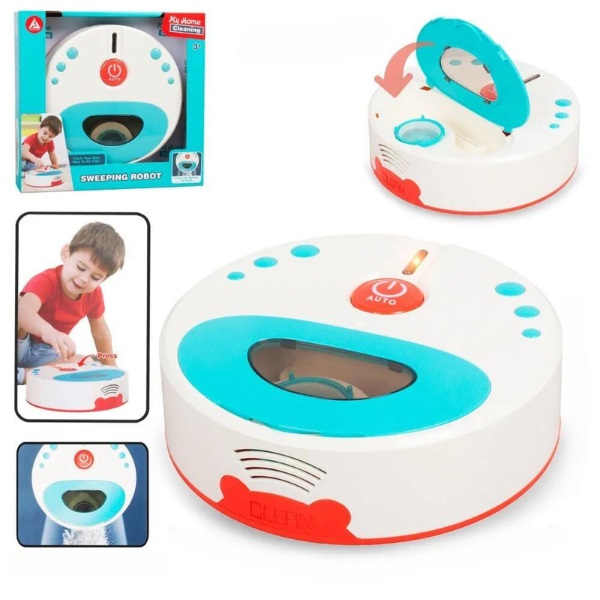Робот-пылесос детский Essa Toys Веселая уборка