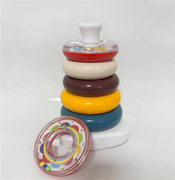Развивающая пирамидка Яркие колечки