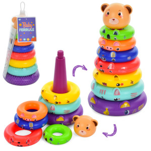 Пирамидка 218D-1Q Медведь, 28см