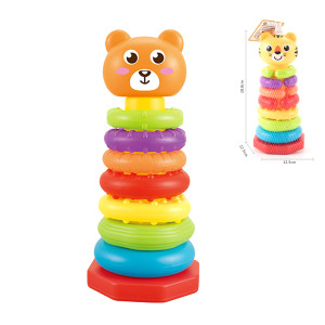 Пирамидка Baby favorite 52282, 2в1, 28,8х12,5см
