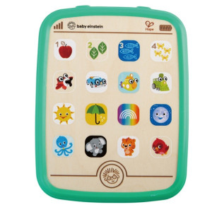 Планшет интерактивный Hape E800853, деревянный, 150 звуков