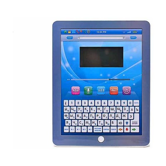 Планшет обучающий Play Smart 7320/7321, буквы/цифры/экран, русский и английский язык
