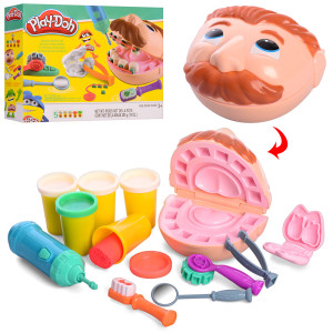 Пластилин Play-Doh MK 1525 Стоматолог, 5 цветов