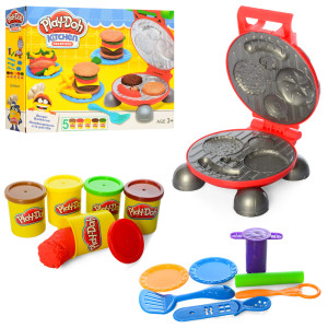 Пластилин Play-Doh MK 2241 Гриль, ароматизированный, набор игровой, 5 цветов