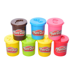 Пластилин Play-Doh MK 2850, в баночках, ароматизированный, 8 цветов